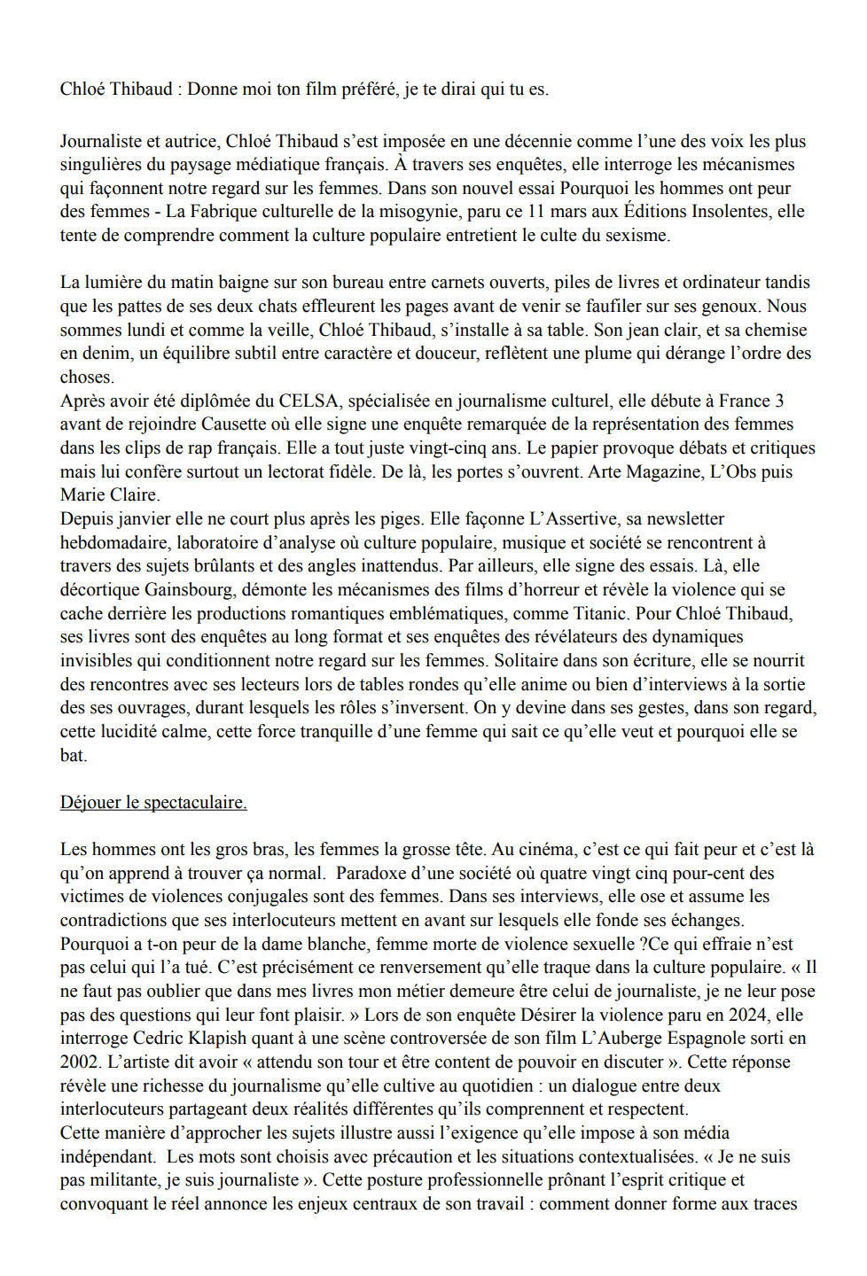 CELSA, document 1 sur 2